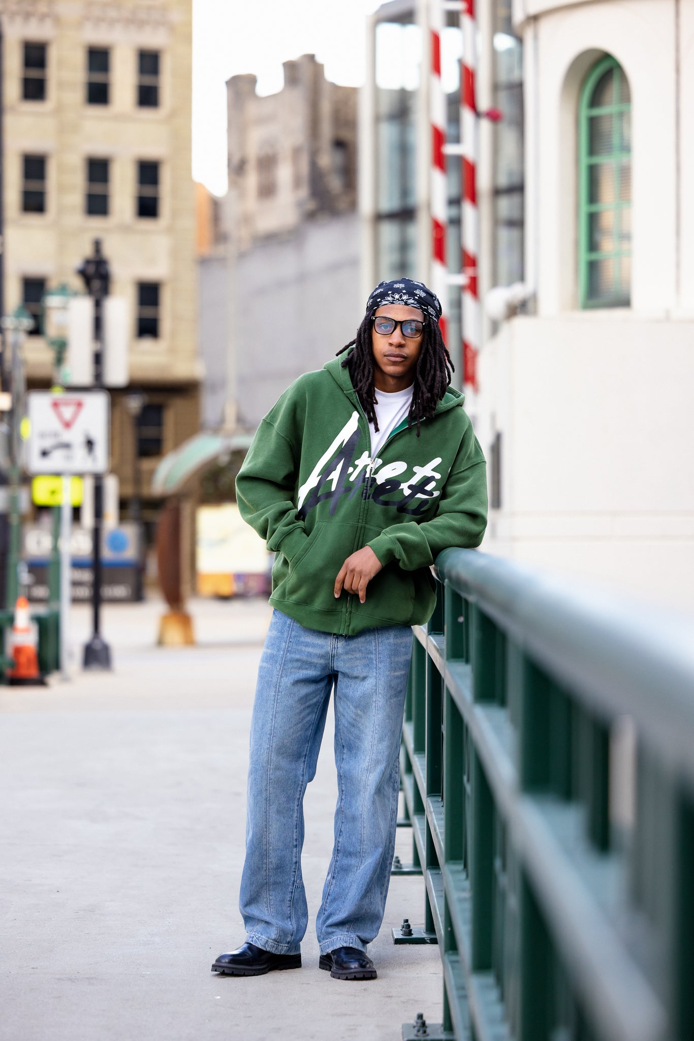 ‘Green Soldier’ Zip-Up