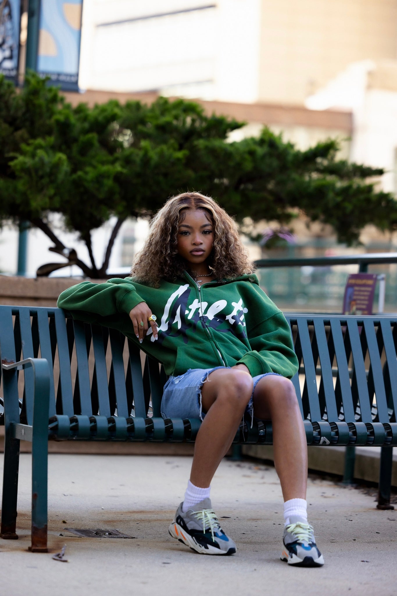 ‘Green Soldier’ Zip-Up