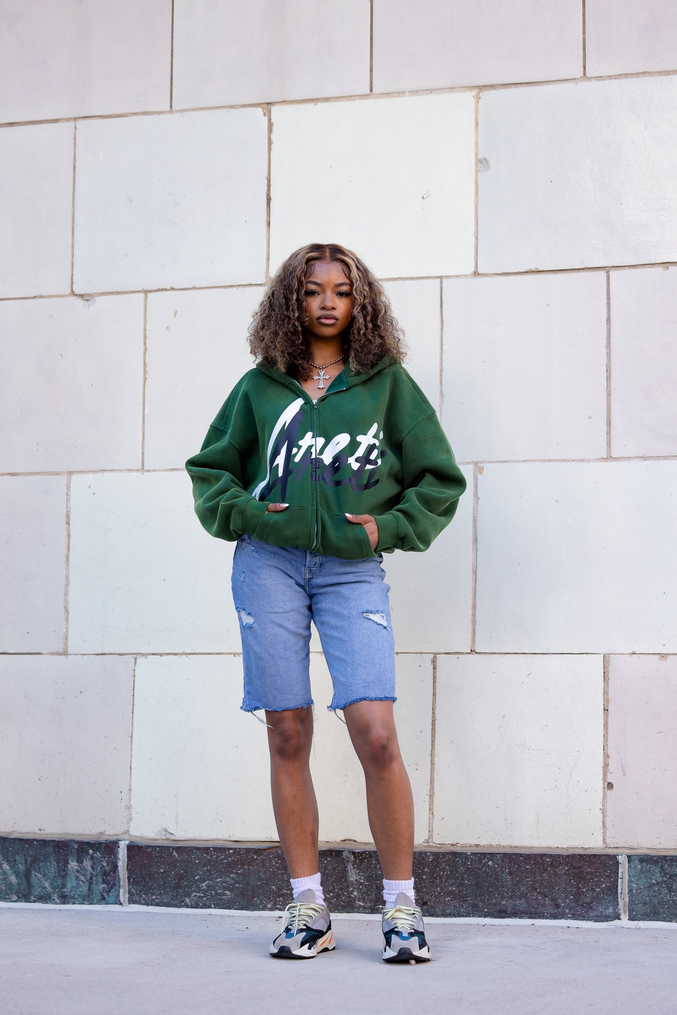 ‘Green Soldier’ Zip-Up