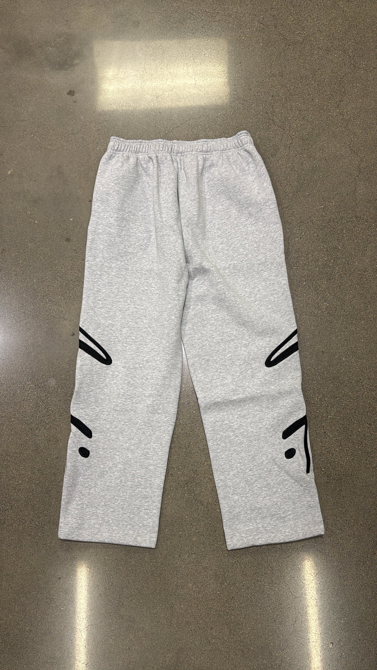 “Grey Script” Sweatpants