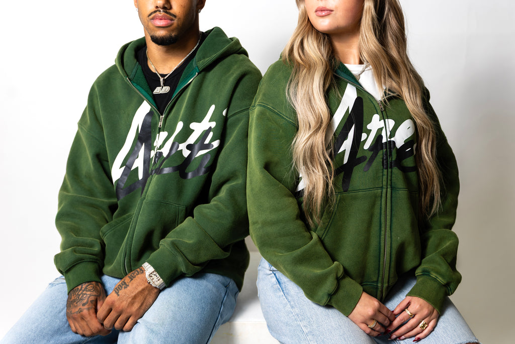 ‘Green Soldier’ Zip-Up