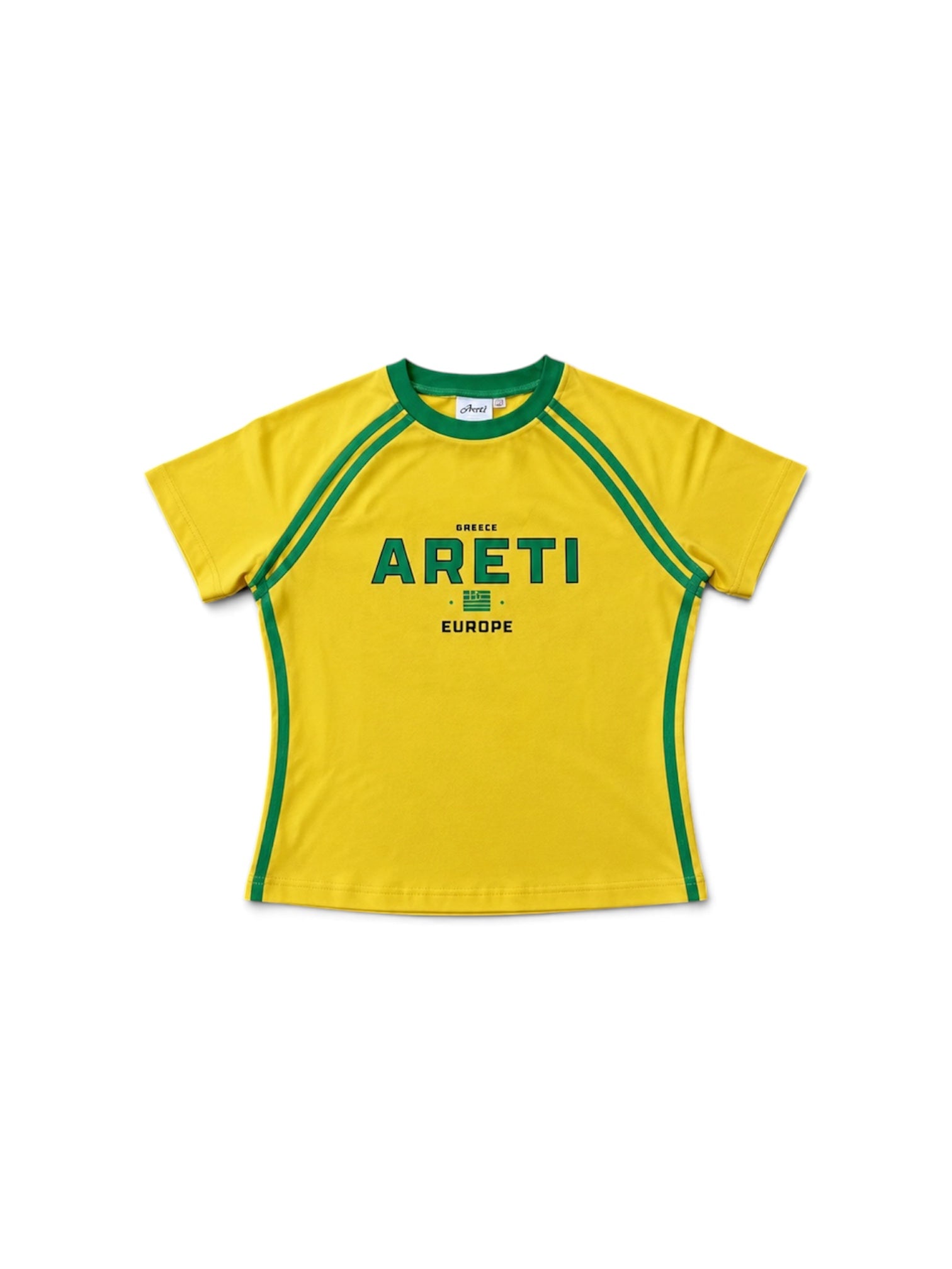 Yellow ‘Greece’ Baby Tee